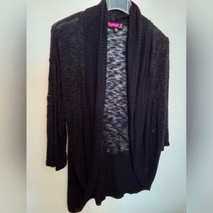 Marled Yarn Cocoon Sweater